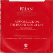 Always Look On The Bright Side Of Life - K 17495 - Okładka: tył